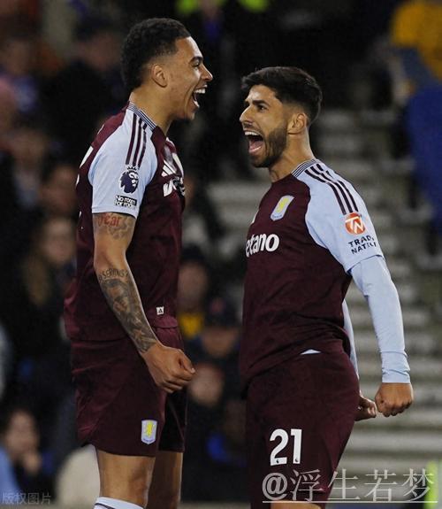 阿森西奥建功 维拉击败布莱顿